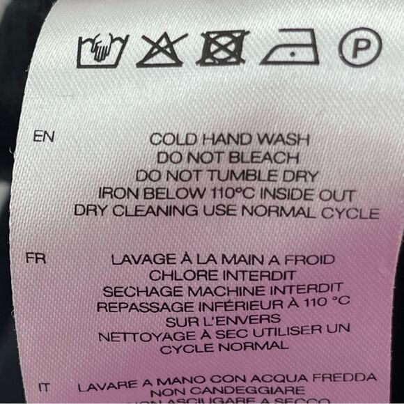 Revolve IRO Woman Astro Ruched Preppy Whimsygoth Sexy Velvet Skirt Black Size M - Picture 13 of 16